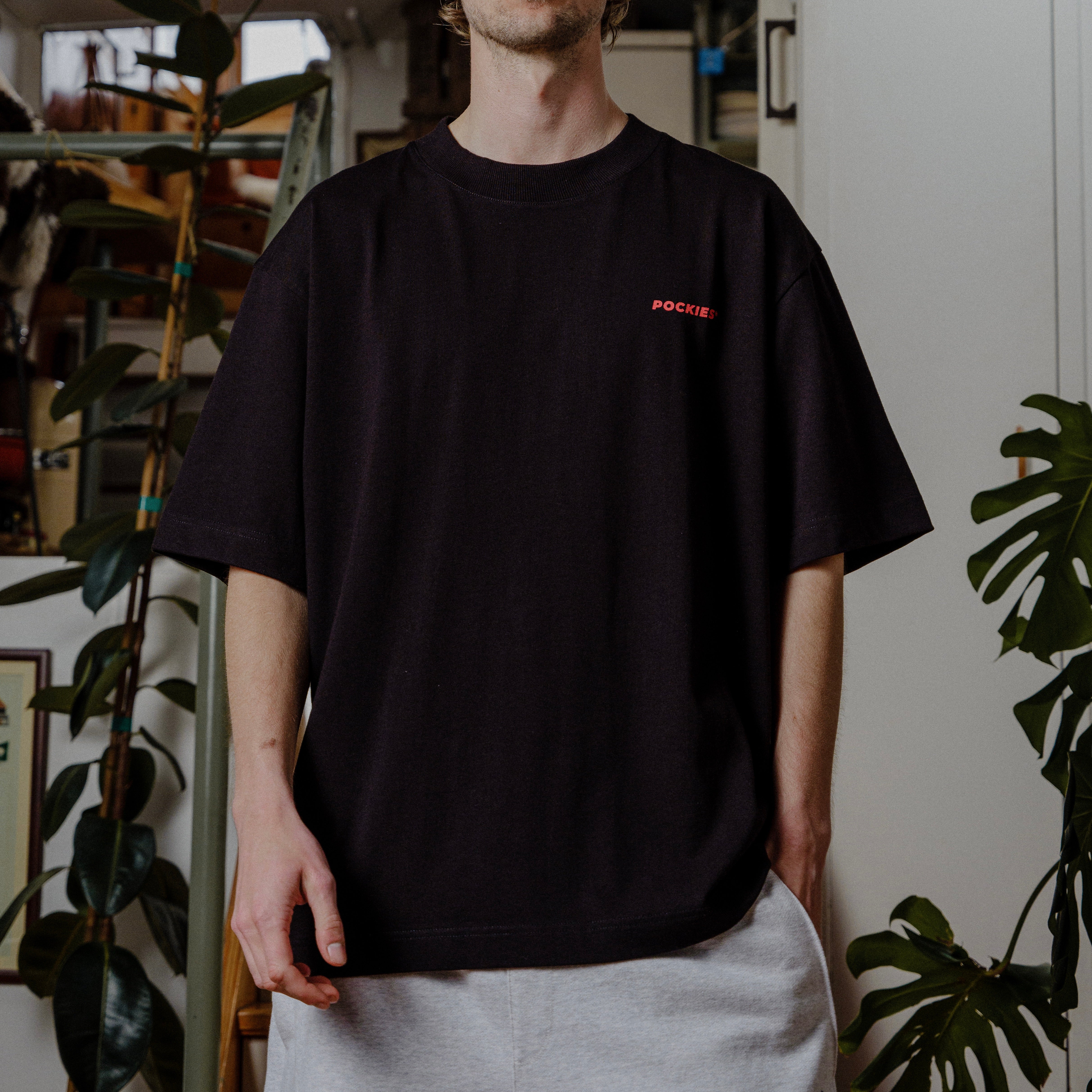 11 a.m. Club Pillow Tee - Black - Image 2