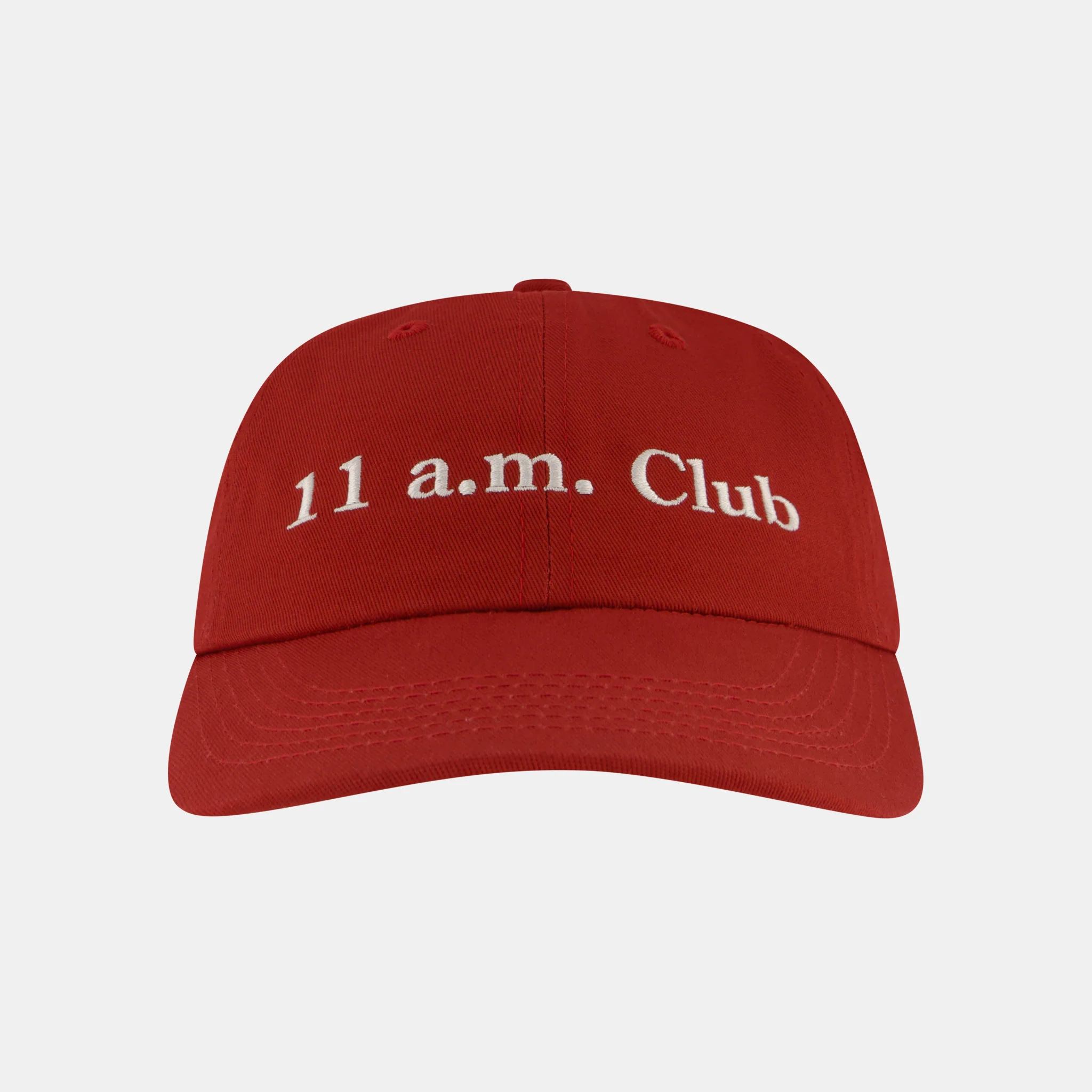 11 a.m. Dad Cap - Red