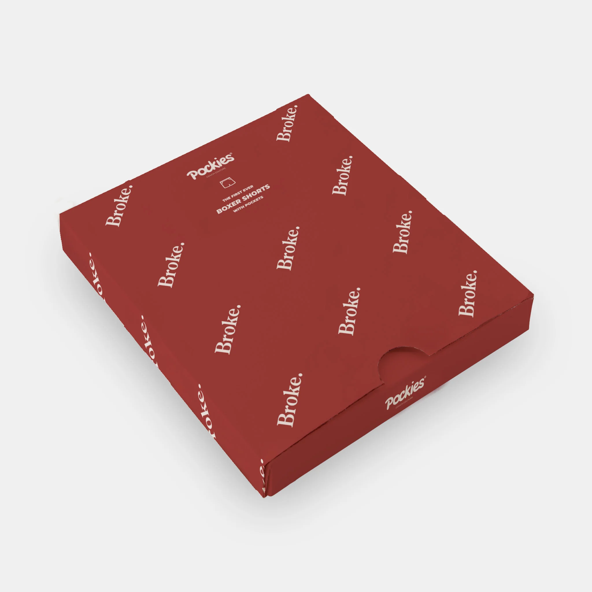 Broke Boxers - Red - Image 3
