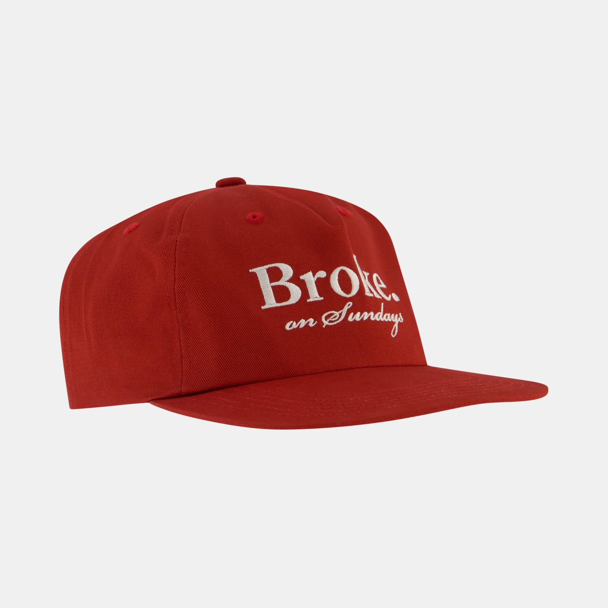 Broke Cap - Red - Image 4