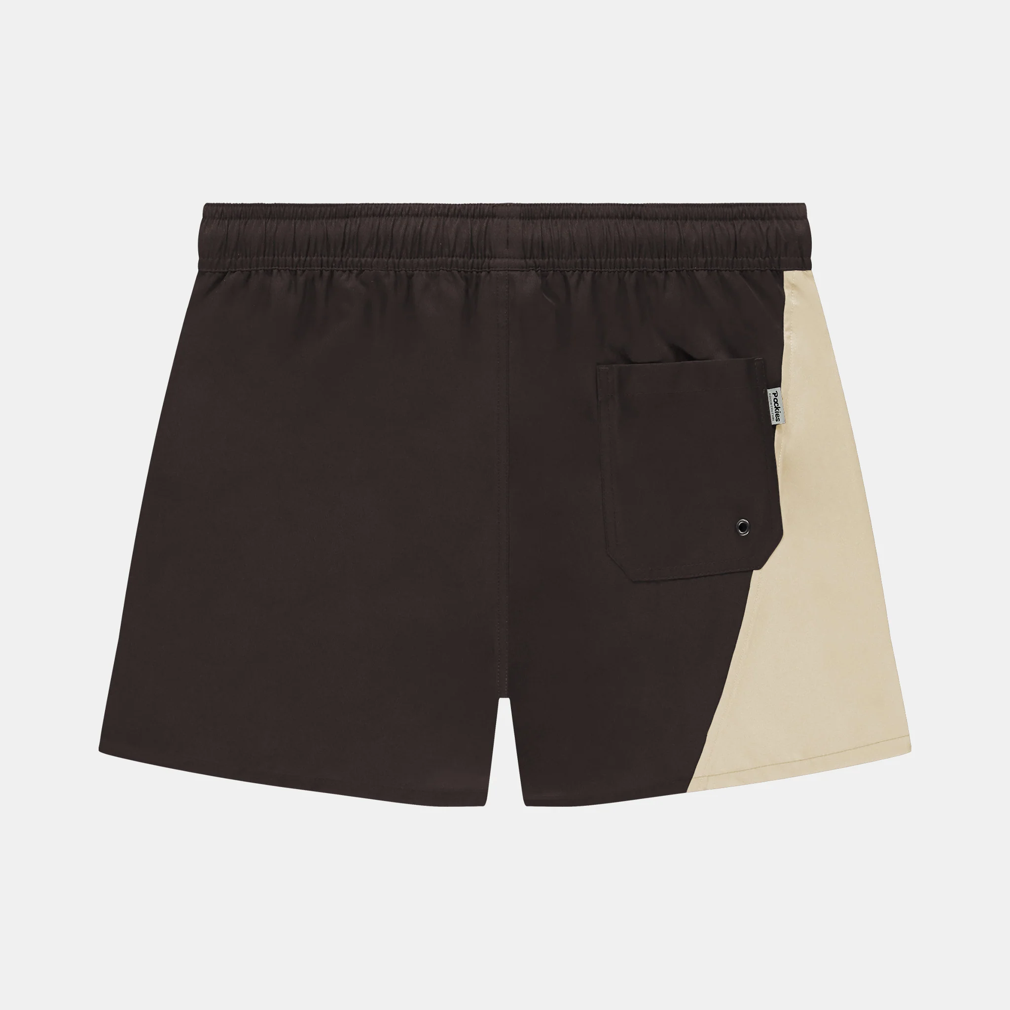 Brown Panel Shorties - Image 2