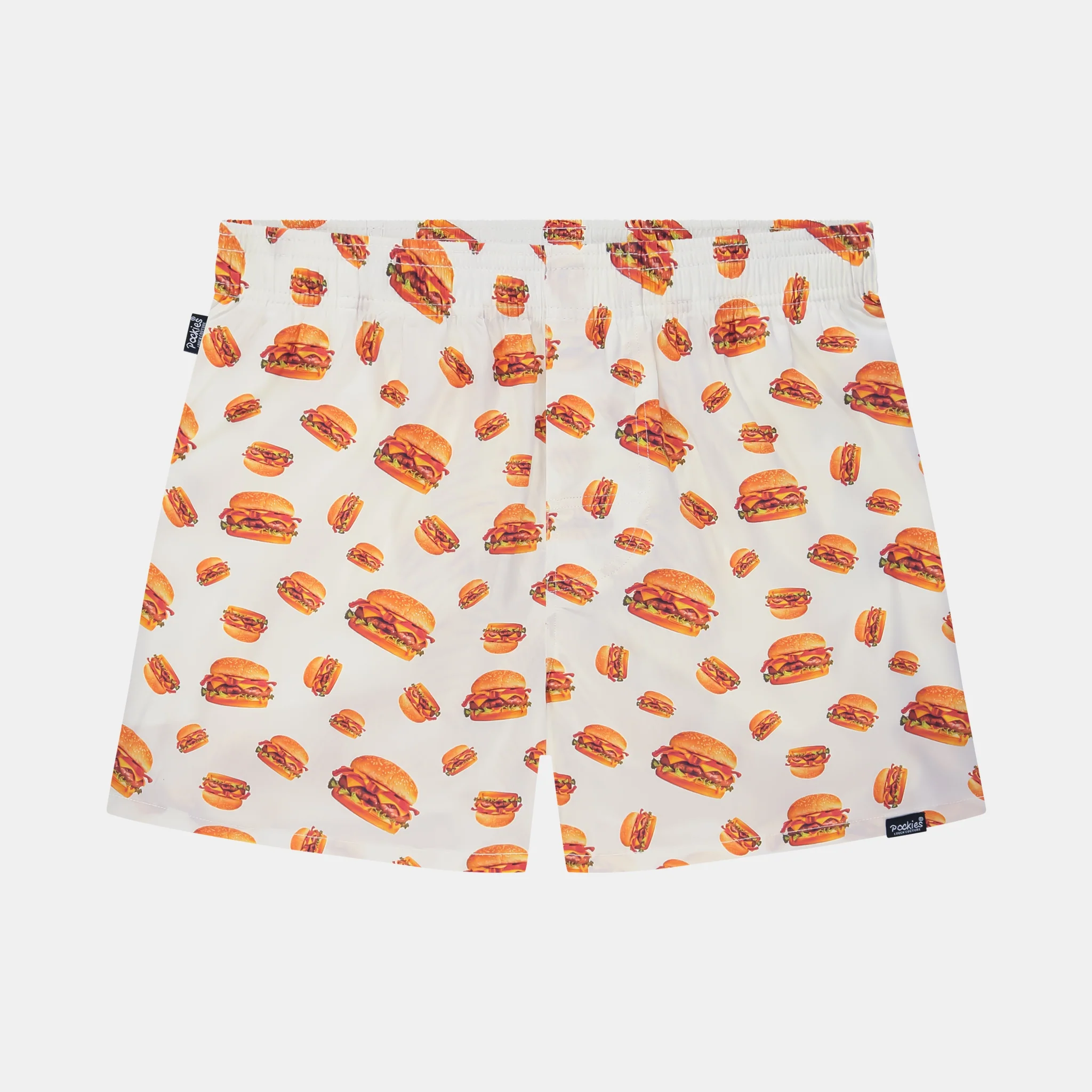 Burger Boxers - White