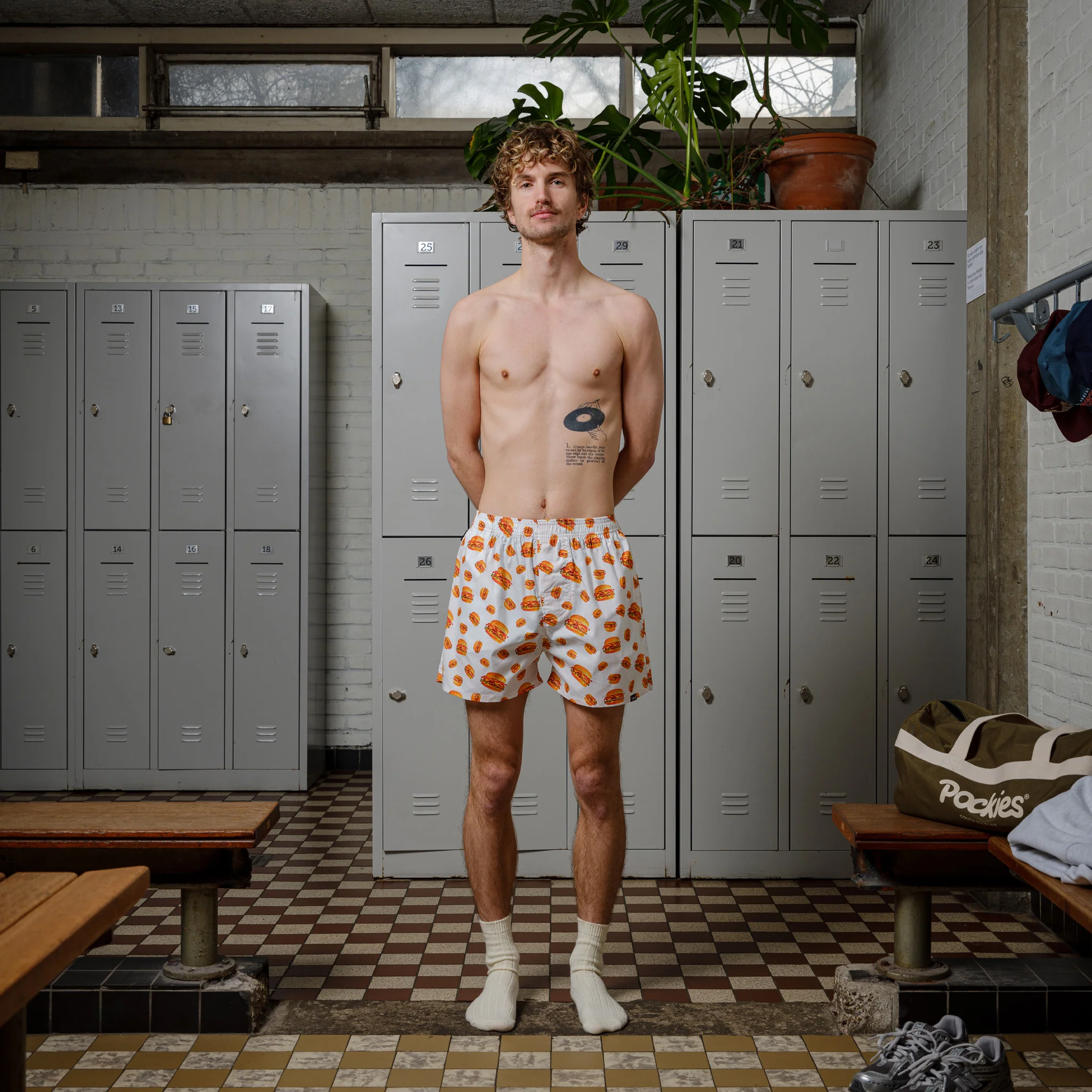 Burger Boxers - White - Image 2