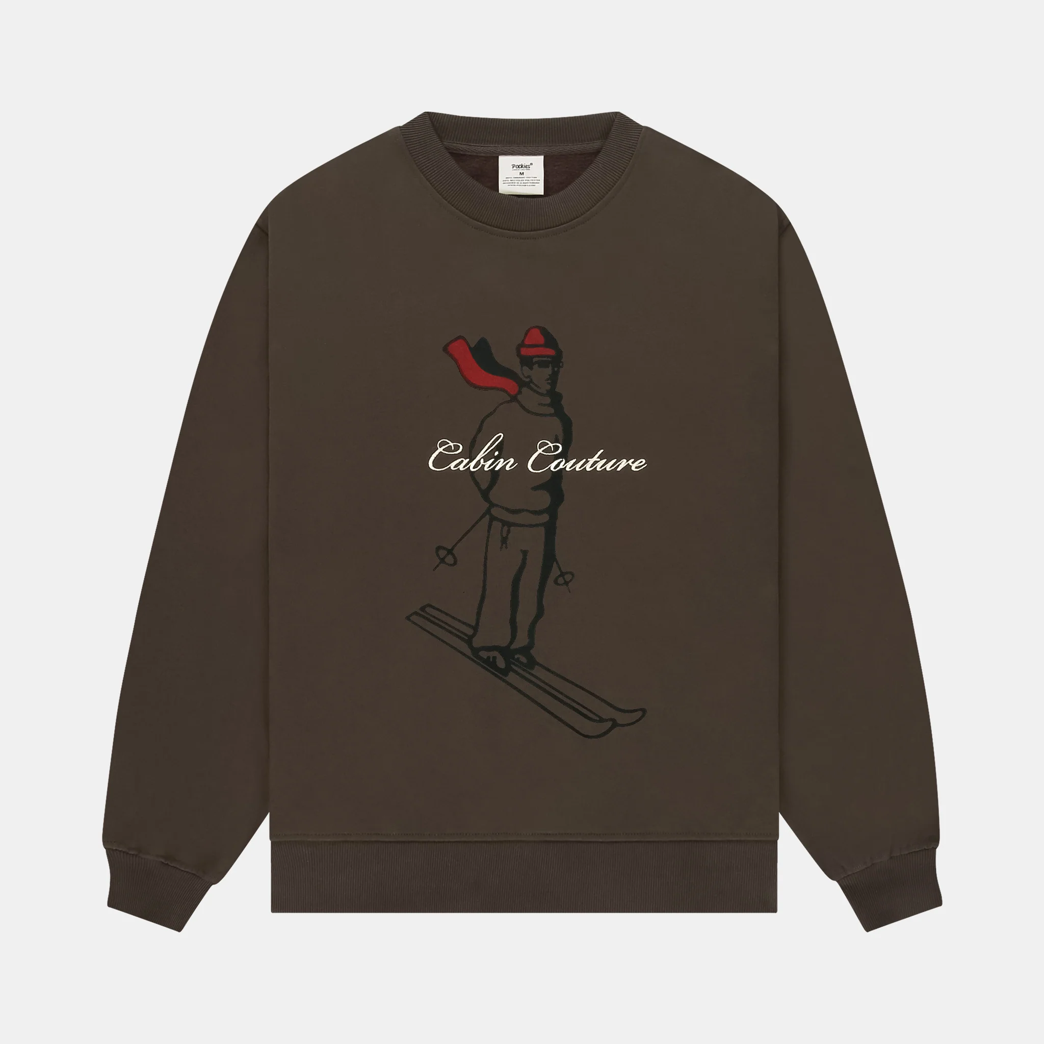 C.C. Ski Crew - Brown