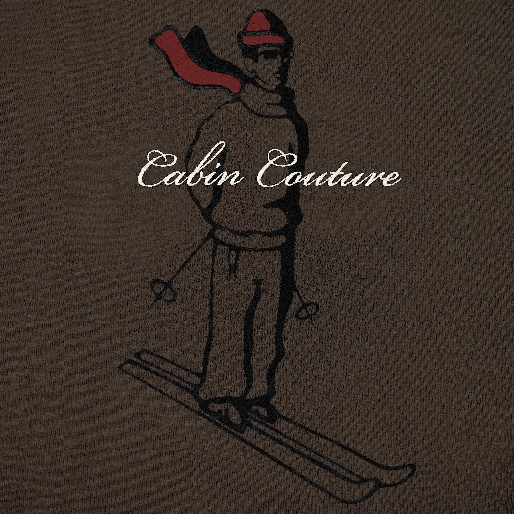 C.C. Ski Crew - Brown - Image 3
