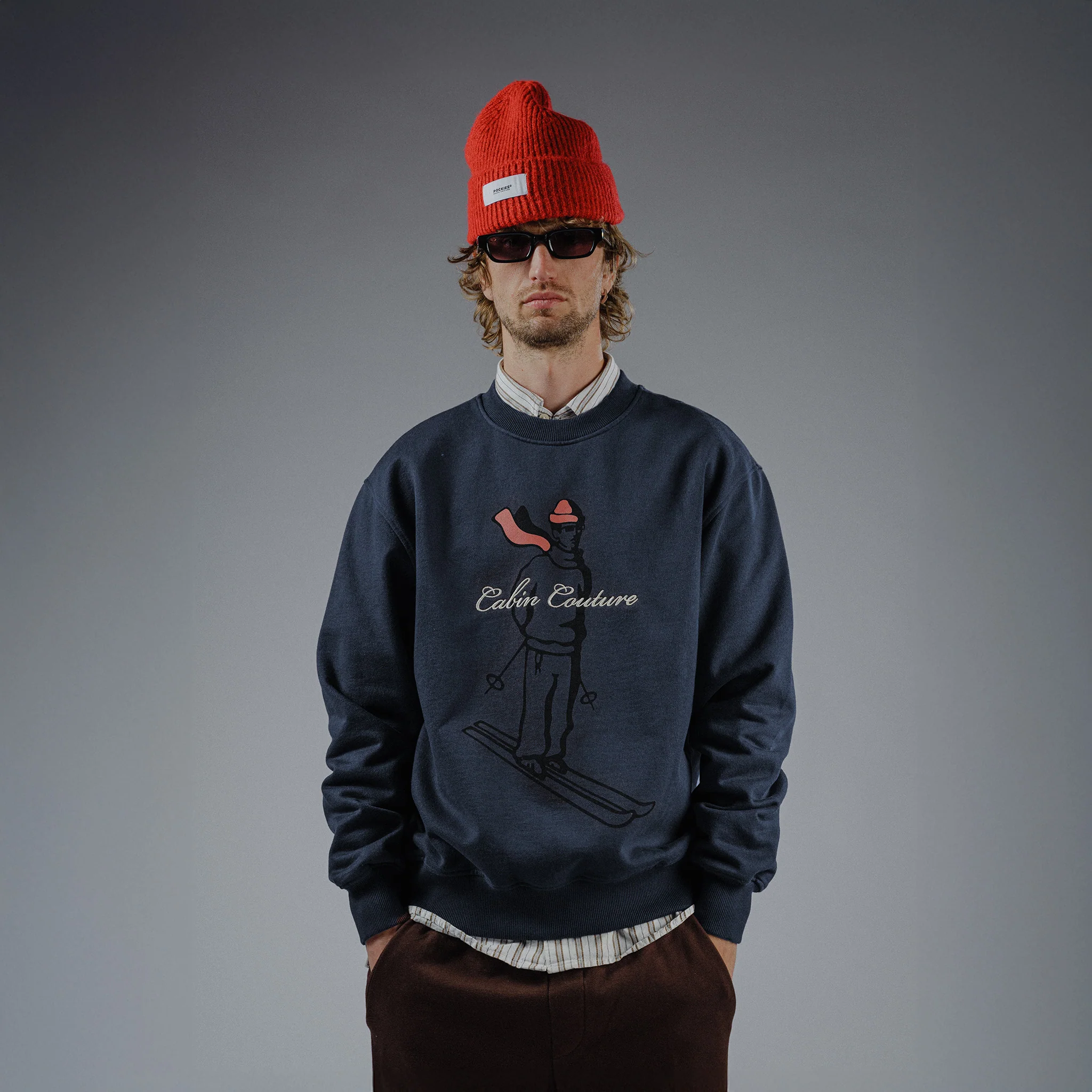 C.C. Ski Crew - Navy - Image 2