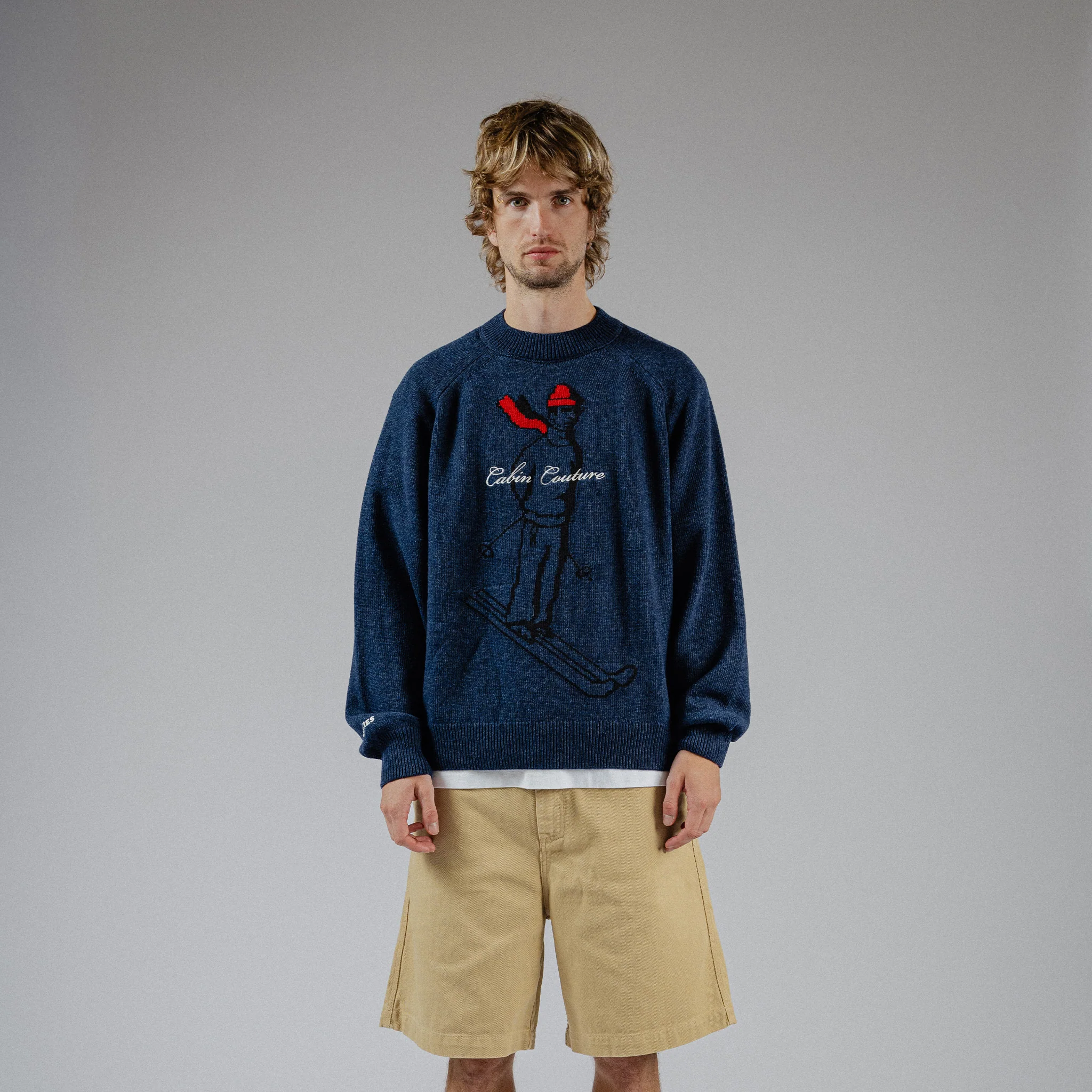 C.C. Ski Knit - Navy - Image 5
