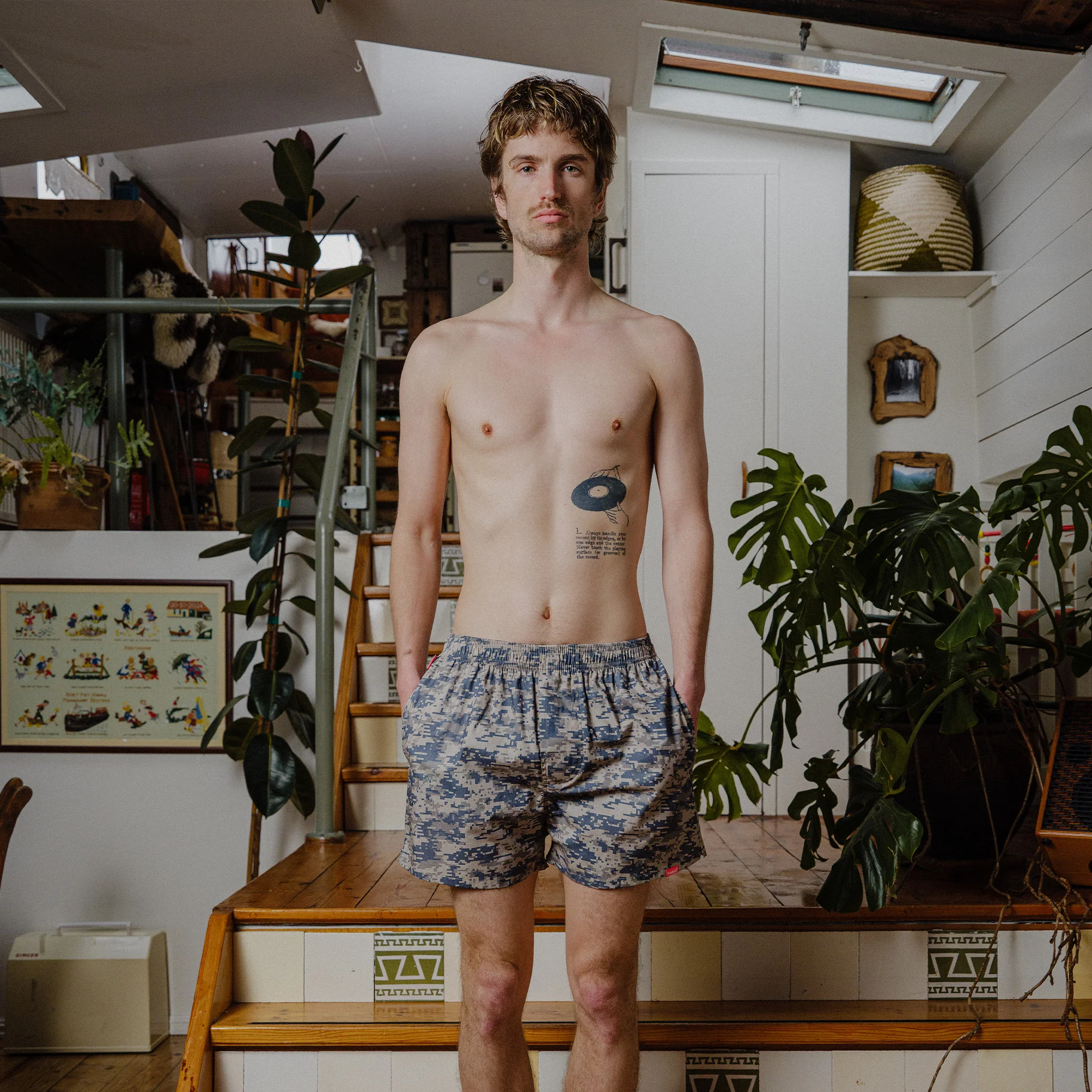 Camo Boxers - Natural - Image 3