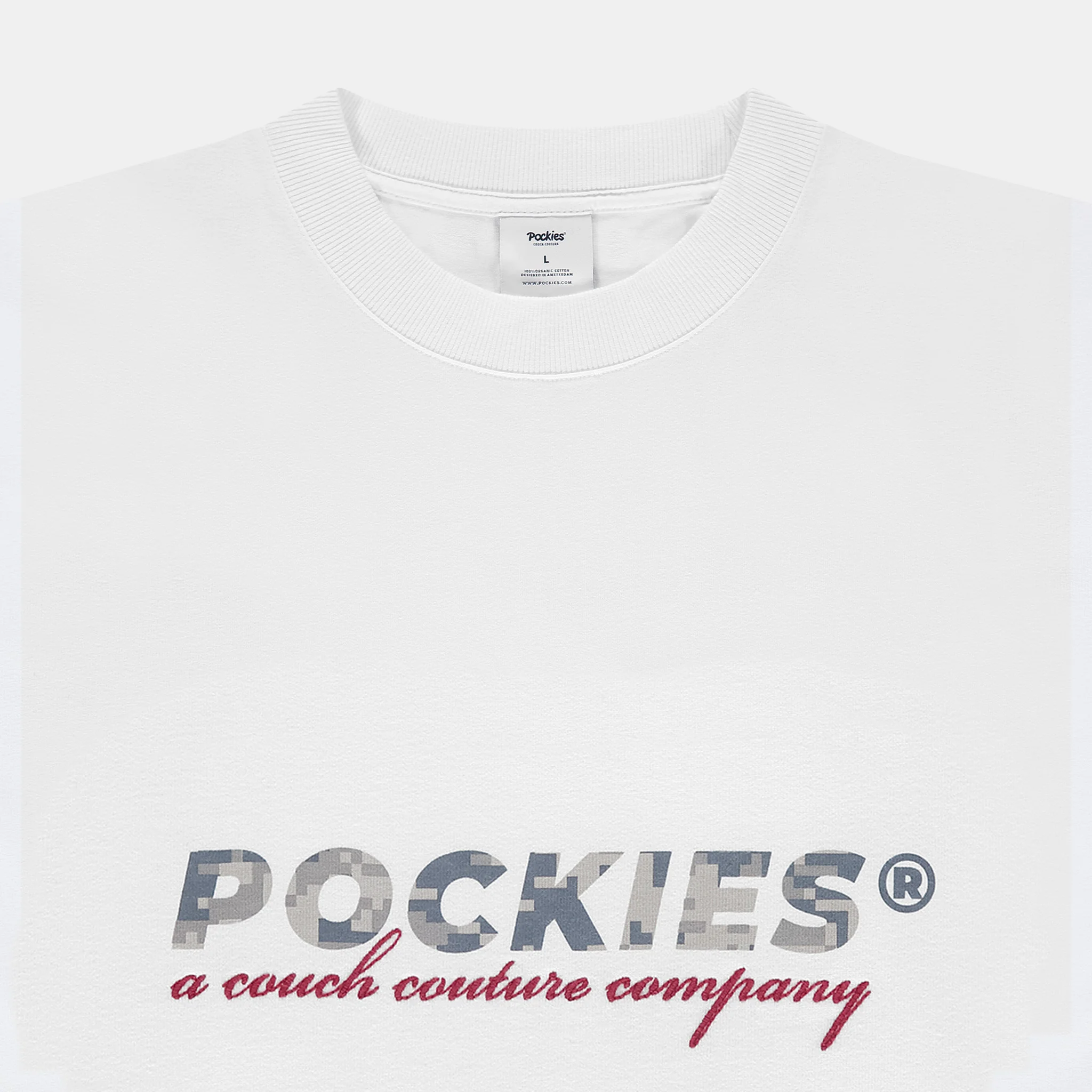 Camo Logo Tee - White - Image 4