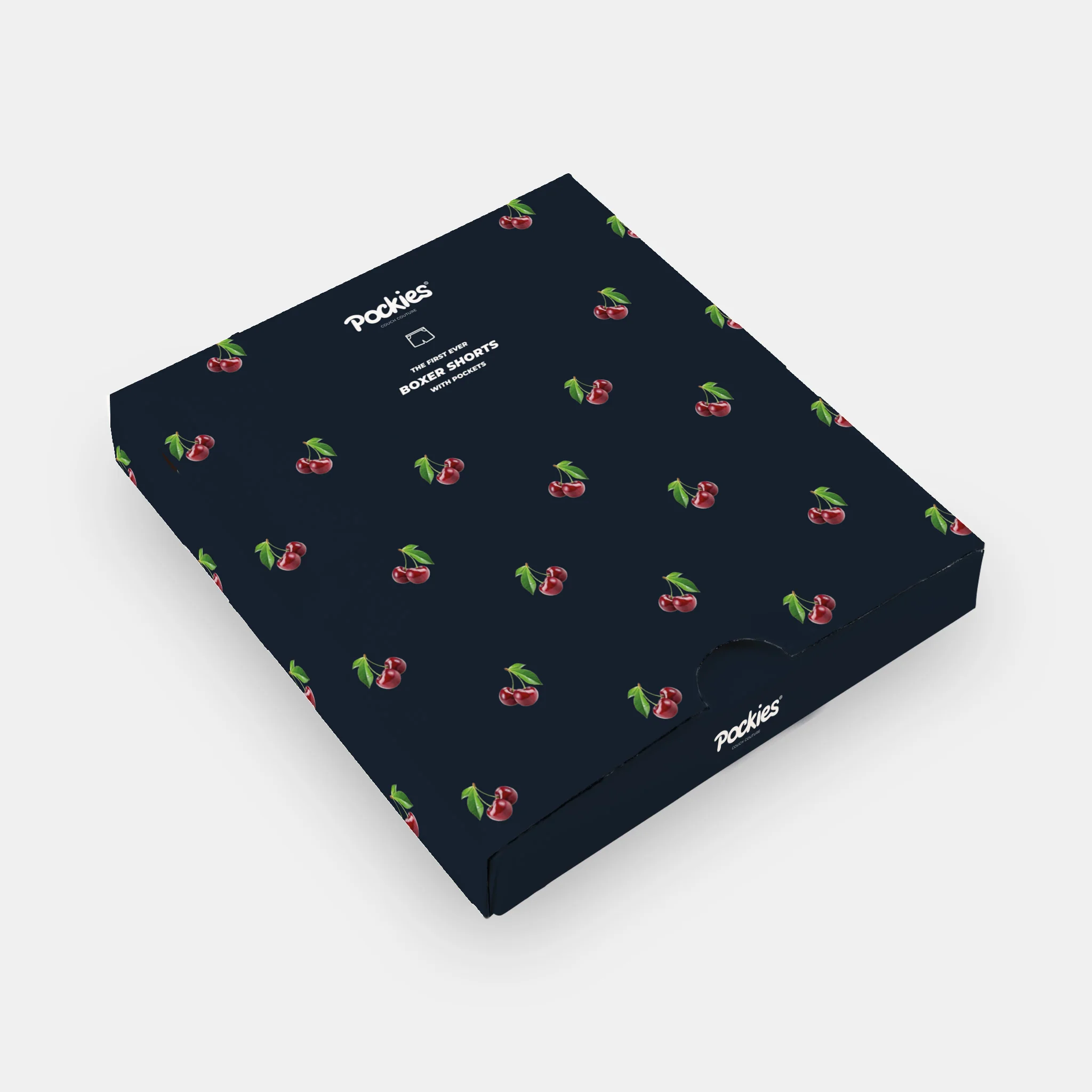 Cherry Boxers - Navy - Image 3