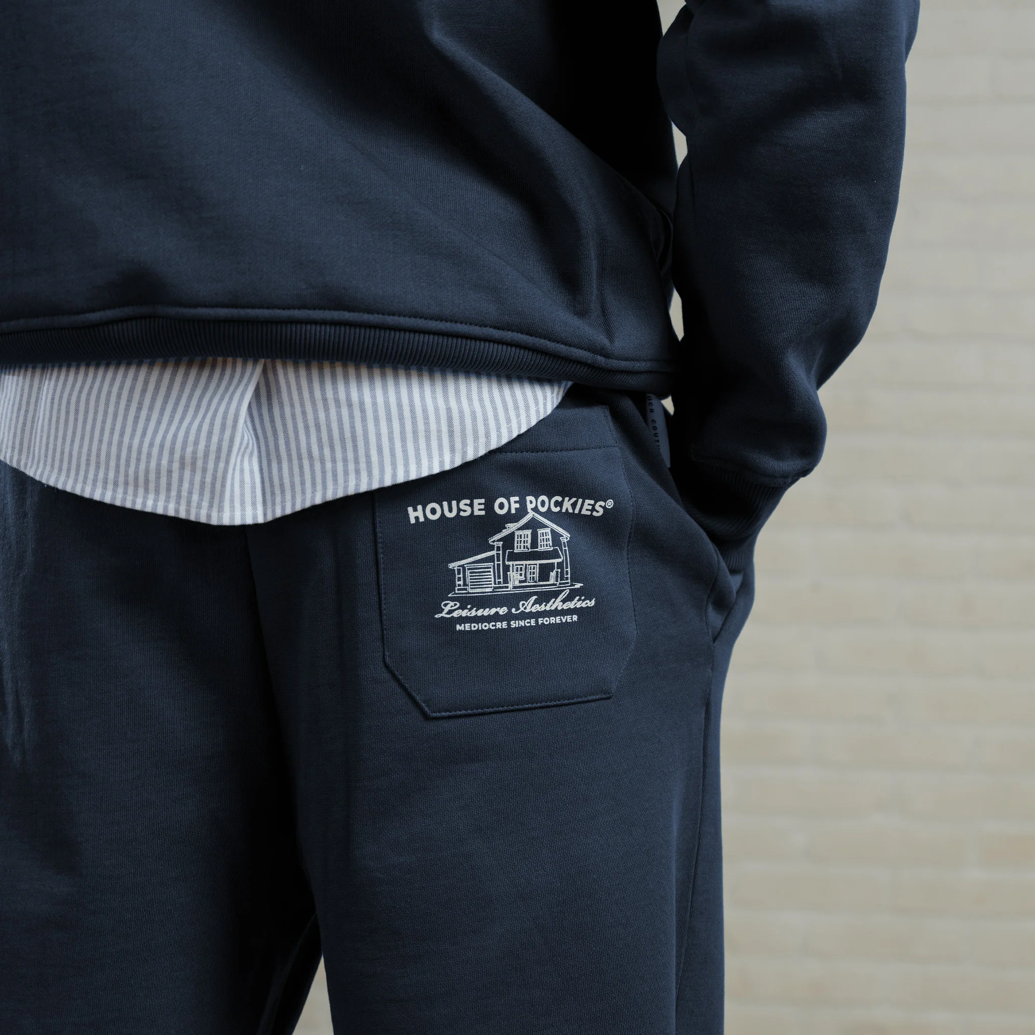 H.O.P. Faux Pants - Navy - Image 3