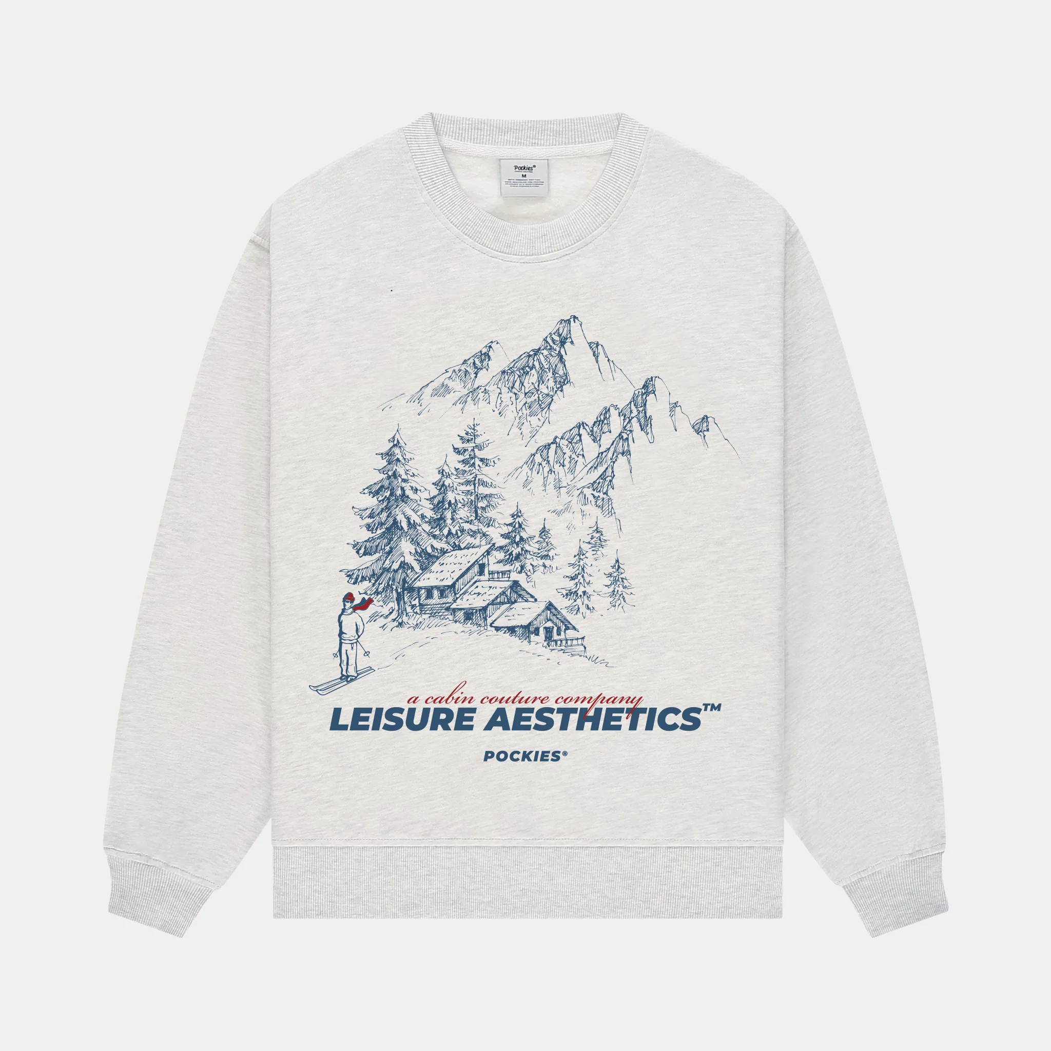 LA Ski Crew - Grey