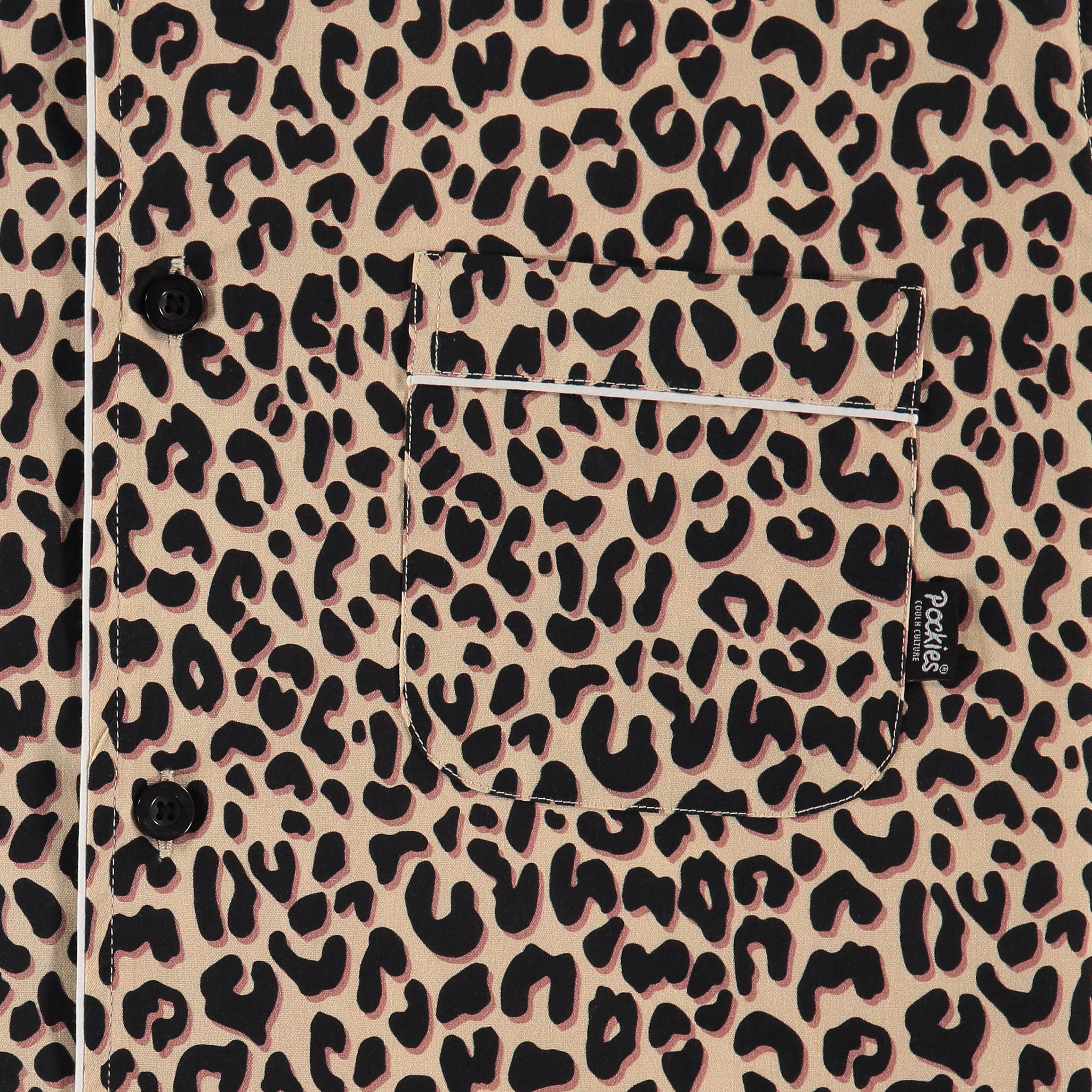 Leopard Pyjama Shirt - Image 3