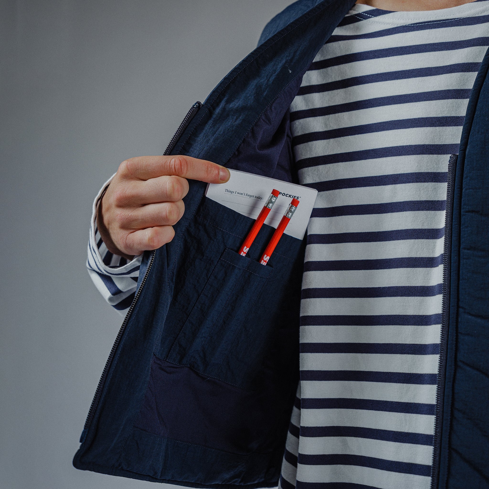 Market Vest - Navy - Image 4