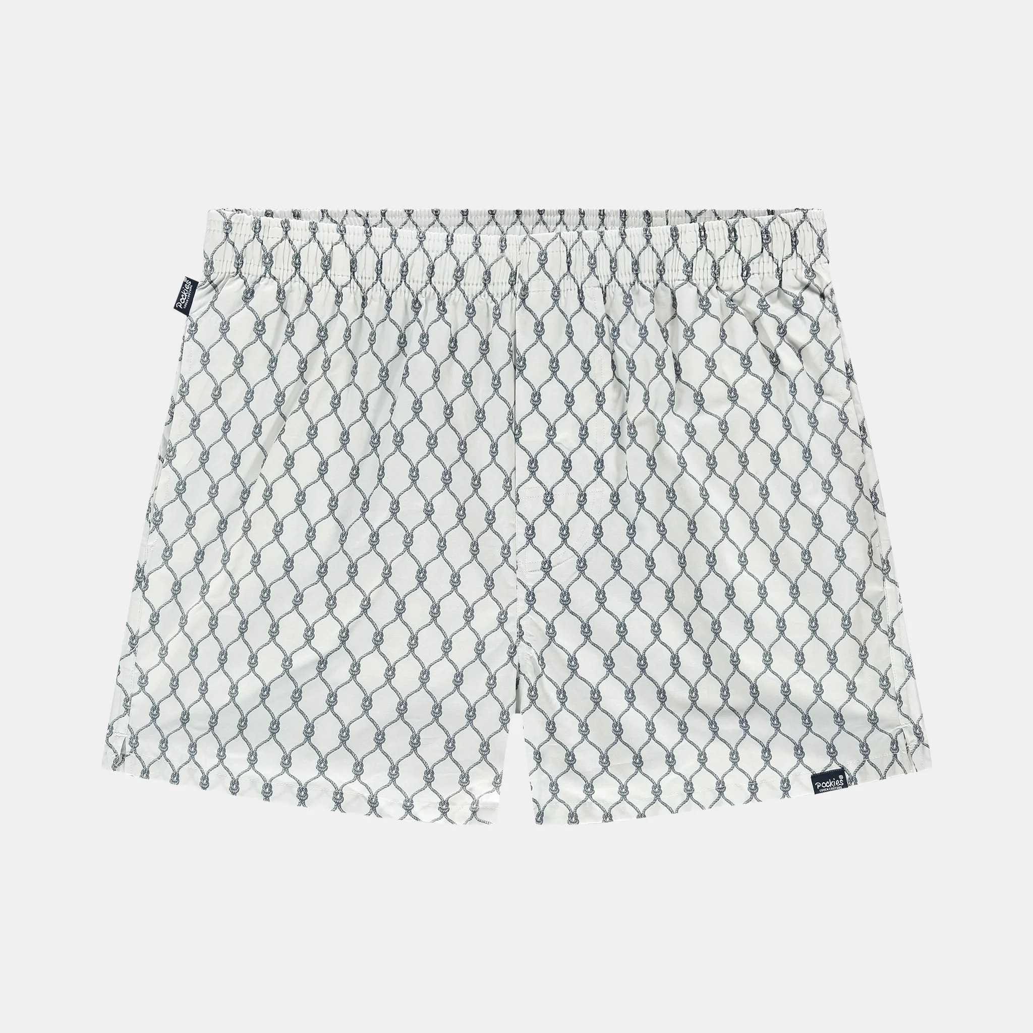 Naval Boxers - White