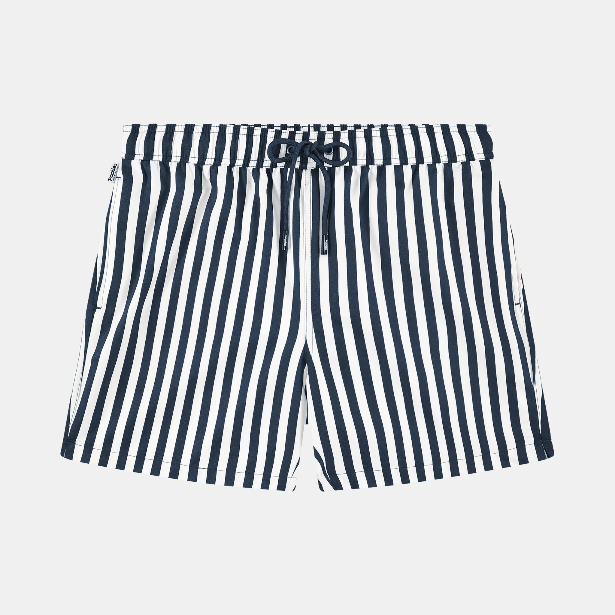 Navy Striped Shorties