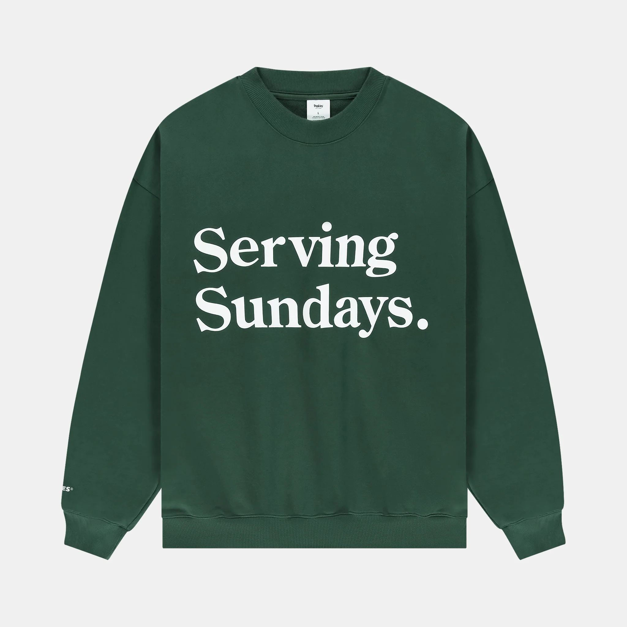 Oversized Sundays Crew - Green