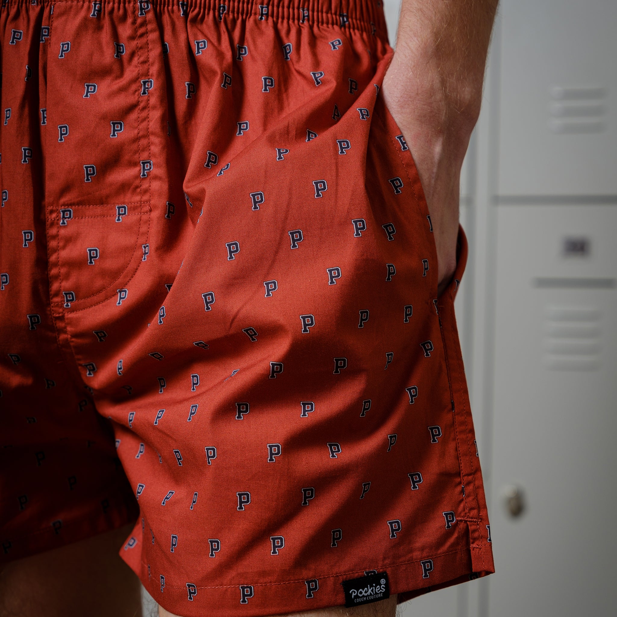 P's Allover Boxers - Red - Image 3