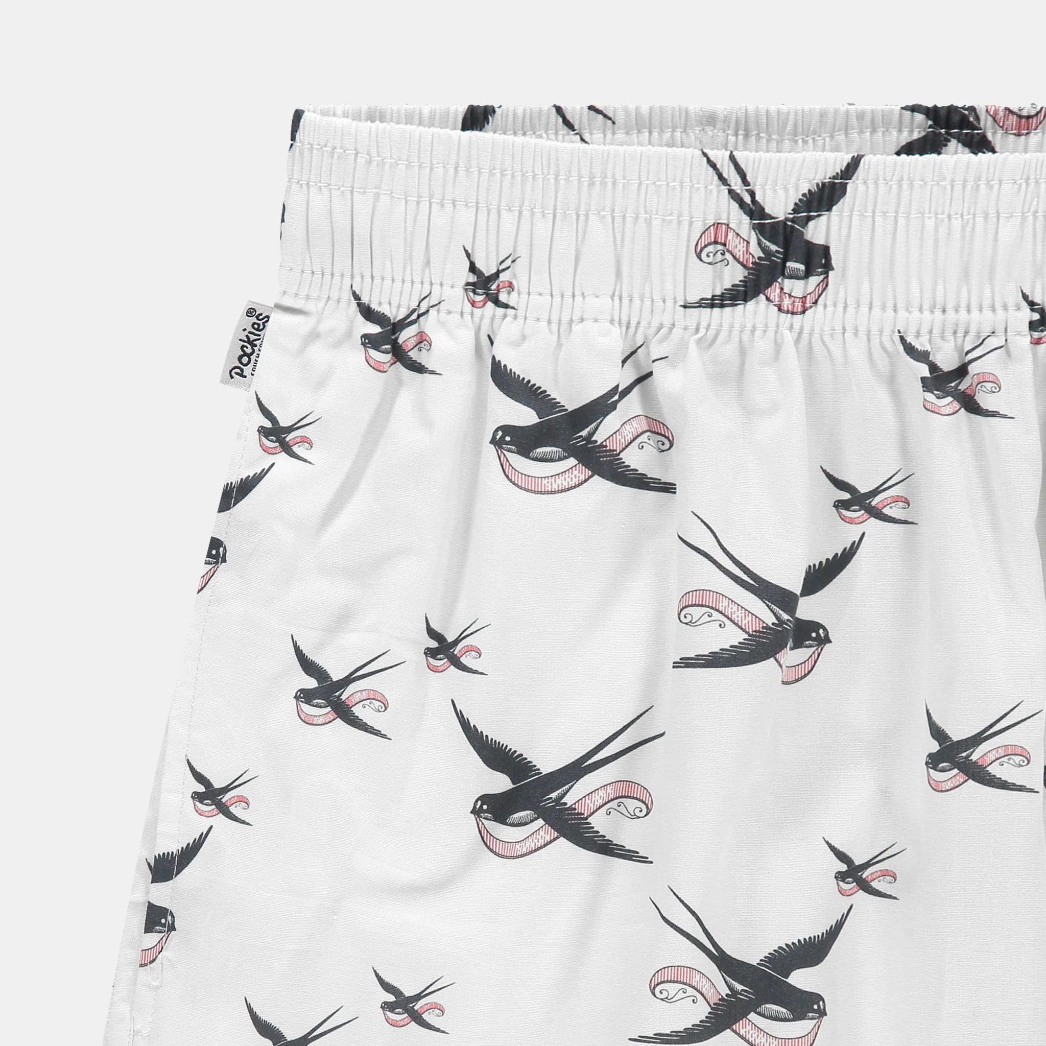 The Swallow x Pockies© - White Boxers - Image 3