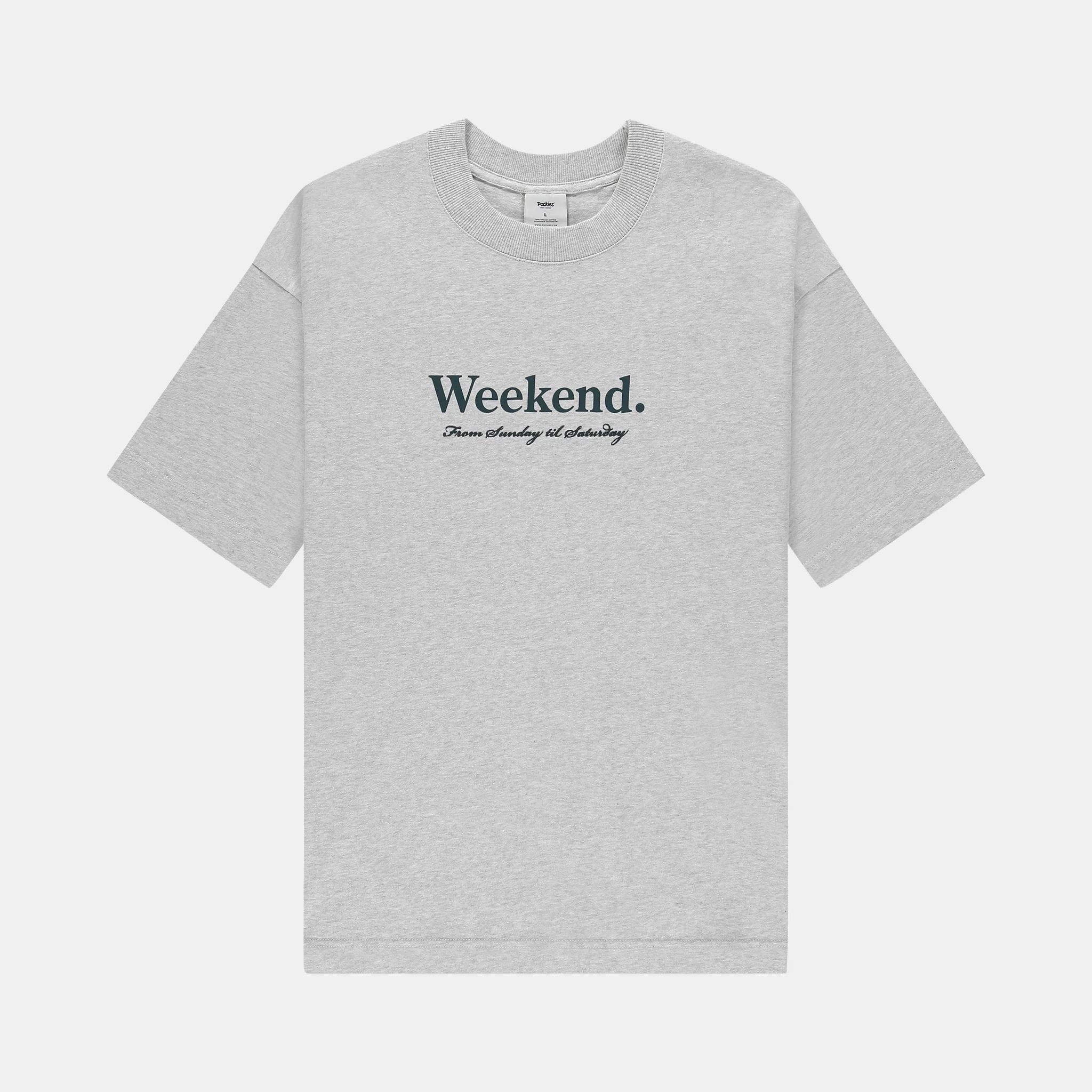 Weekend Tee - Grey Melange